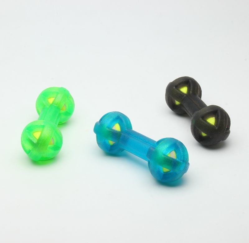 Dumbbell Large TPR Dog Toy Eco - Friendly Rubber Chew Toys For Dogs