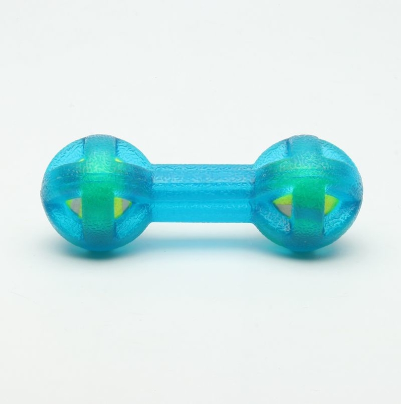 Dumbbell Large TPR Dog Toy Eco - Friendly Rubber Chew Toys For Dogs